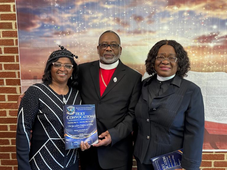 Dr. Mercy Obamogie Presented with Senior Pastor Credentials